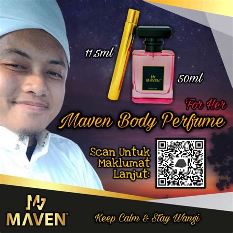 Maven Body Perfume For Her 50ml Shopee Malaysia