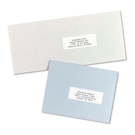 Avery Avery Self Adhesive Address Labels For Copiers 1 X 2 13 16