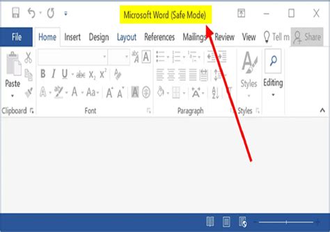 Open Microsoft Word In Safe Mode On Windows 1011