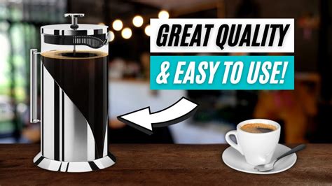 Cafe Du Chateau French Press Coffee Maker Review Youtube