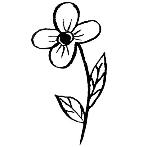 Doodle Art Vector Hd Png Images Flower Doodle Clip Art Flower Drawing