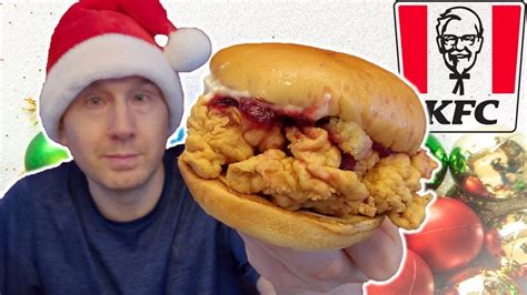 Kfc Festive Chicken Sandwich Has Saved Christmas Youtube