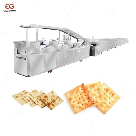 Hard Soft Biscuit Processing Equipment Saltine Cracker Making Machine