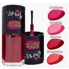 Super Poderes Lip Tint Gel Batom Tinta Super Cores Shopee Brasil