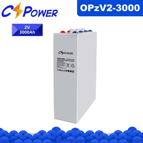 Opzv Gel Battery V Ah Energy Storage For Solar Ups China Deep