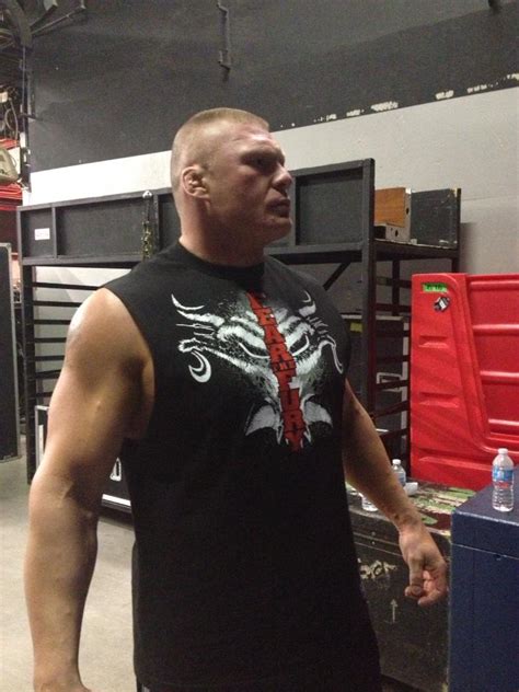 Brock Lesnar And John Cena Backstage