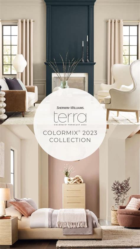 Sherwin Williams 2024 Colormix Forecast Terra Collection