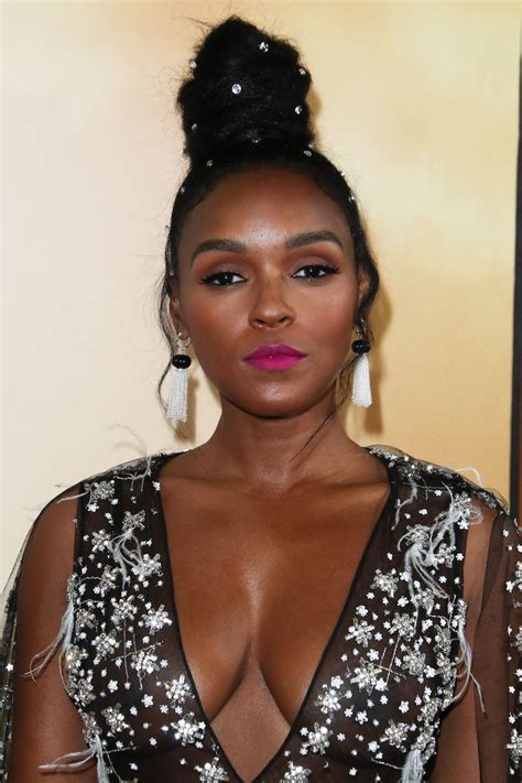 Janelle Monáe Wore A Bedazzled Bun To The 'Harriet' Premiere