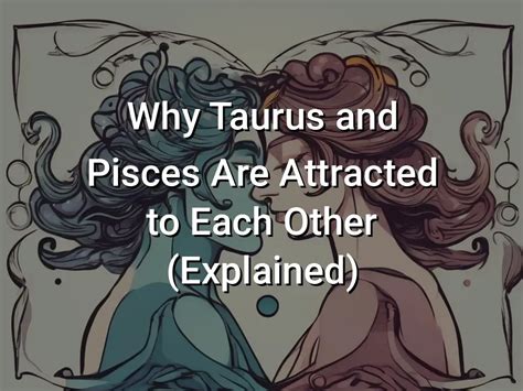 Why Taurus And Pisces Are Attracted To Each Other Explained Symbol Genie