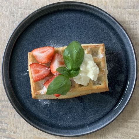 Luikse Wafels Met Aardbeien En Slagroom Recepten Ninja