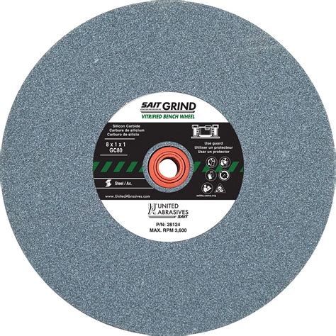 Green Silicon Carbide Bench Wheel United Abrasives