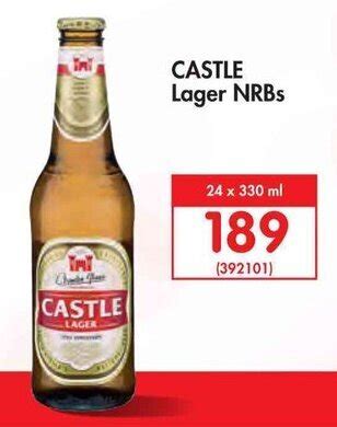 Castle Lager NRBs 24 X 330ml Offer At Makro