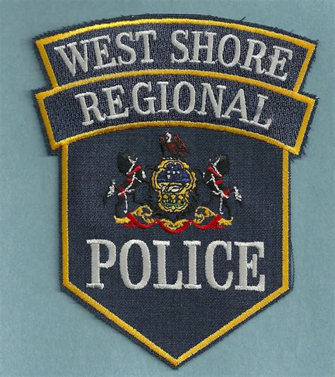 West Shore Regional Pennsylvania Police Patch