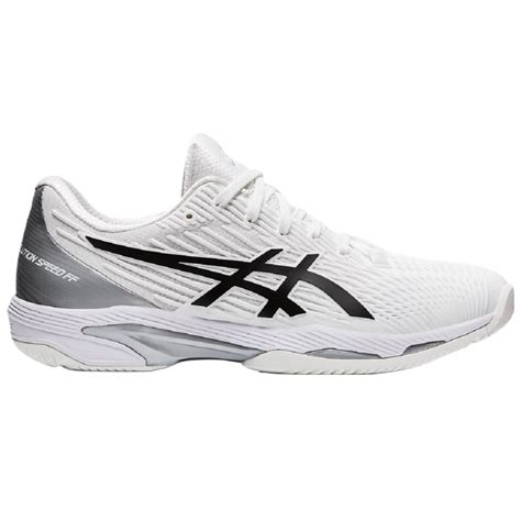 Asics Mens Solution Speed Ff 2 Tennis Shoe Whiteblack