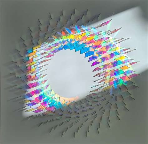 Sculpting With Light The Dazzling Dichroic Glass Installations Of