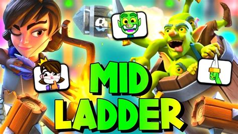 HOW To ESCAPE MID LADDER In CLASH ROYALE YouTube