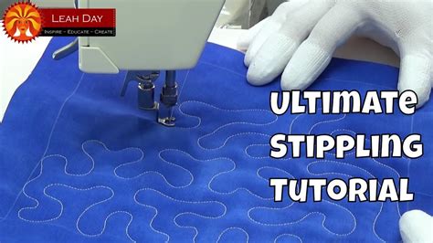 How To Quilt Stippling Quilting On A Home Machine And Longarm Frame