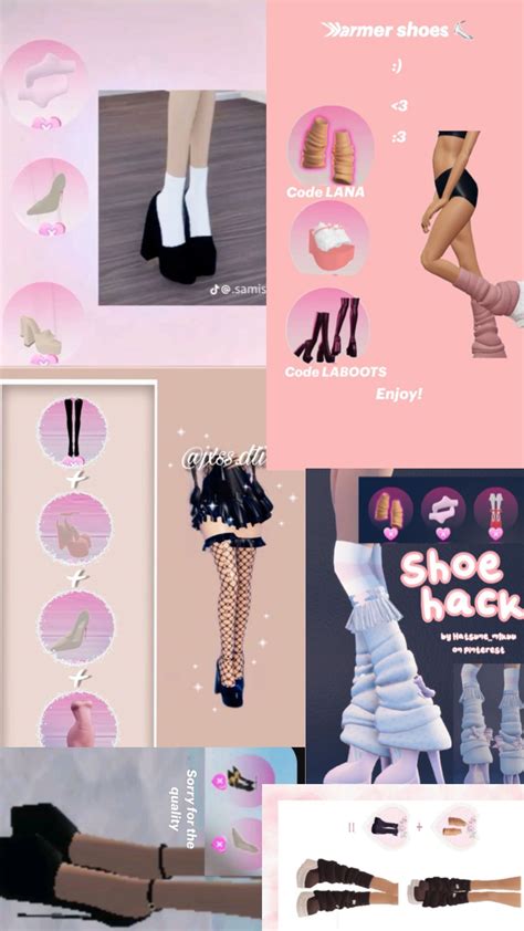 Dti Shoe Hacks In Aesthetic Roblox Royale High Outfits Fancy