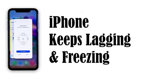 How To Fix An Iphone 11 Pro Max That Keeps Lagging And Freezing Youtube