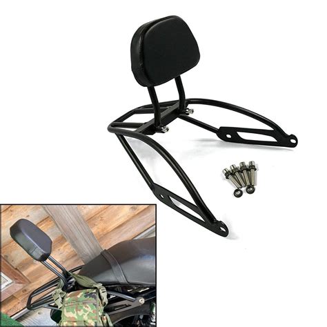 Buy Motorcycle Detachable Passenger Backrest Sissy Bar With Luggage