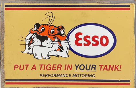 ESSO-PUT A TIGER IN YOUR TANK – Rusty Tin Signs