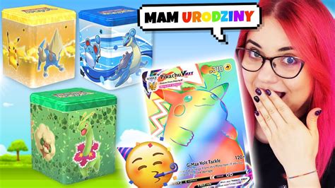 Mam Urodziny I Otwieram Puszki Z Kartami Pokemon Youtube