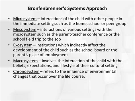 Ecological systems theory | School field trip, Ecological systems ...