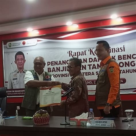 Bnpb Beri Bantuan Penanganan Banjir Di Sumsel Senilai Rp Miliar