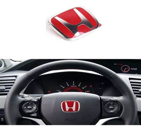 Emblema Adherible De Volante Para Honda X Cm Meses Sin Intereses