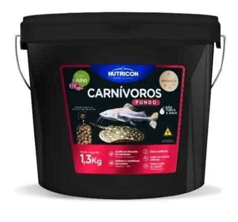 Raçao Nutricon Carnivoros Fundo 1 3kg Parcelamento sem juros