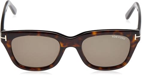 Tom Ford Snowdon Ft0237 Sunglasses 52n Dark Havana Green Lens 52mm At Amazon Womens Clothing