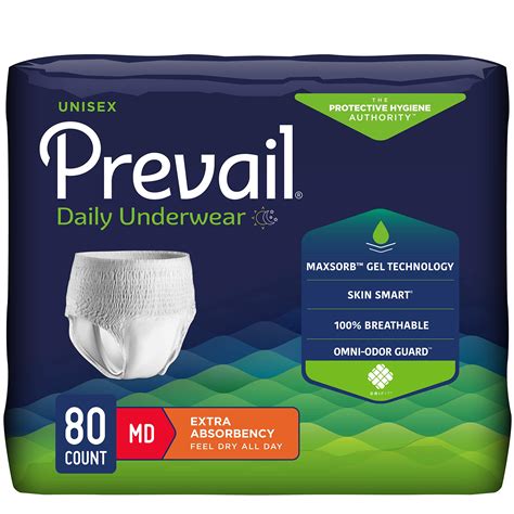 Prevail Daily Protective Underwear Unisex Adult