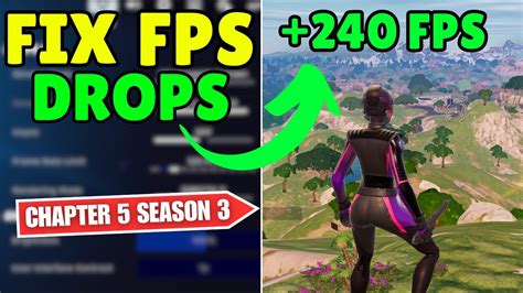 Top Methods To Fix Fps Drops Boost Fps In Fortnite Chapter Season