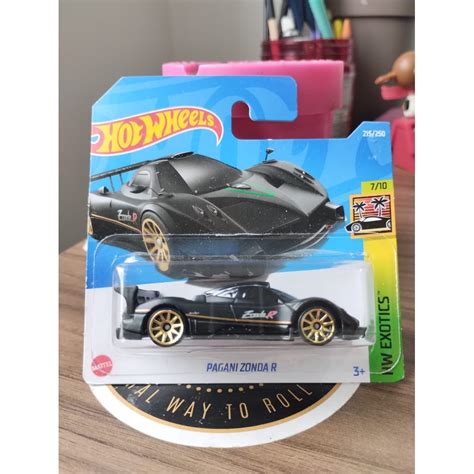 Pagani Zonda R Hot Wheels Hw Turbo Lote C Escorrega O