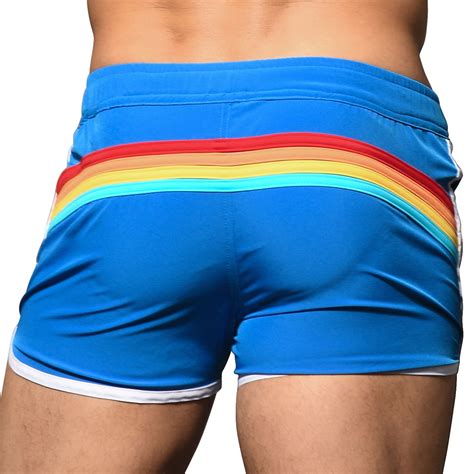 Andrew Christian California Swim Shorts Electric Blue Inderwear