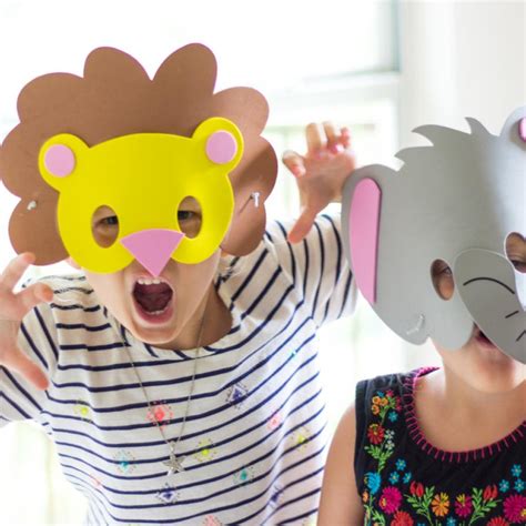 Kid’s Zoo Animal Mask Craft Kit | Oriental Trading