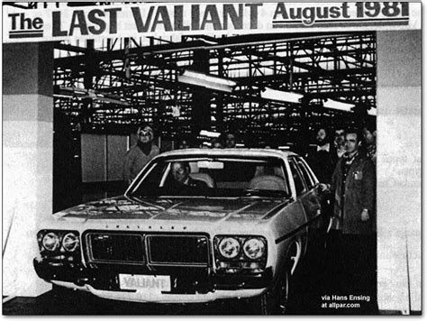 Chrysler In Australia Valiants Chargers Pacers And More