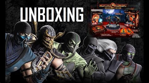 Unboxing Mortal Kombat Kollector`s Edition Pt Br Youtube