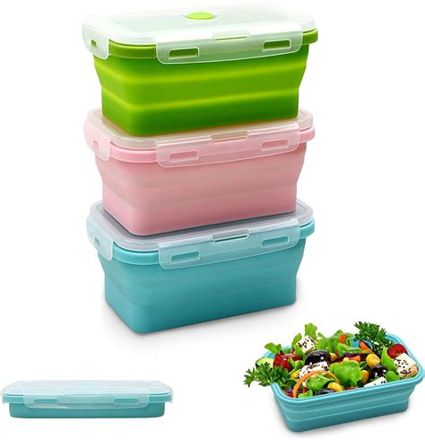 Amazon Alimat PluS Silicone Collapsible Food Storage Containers