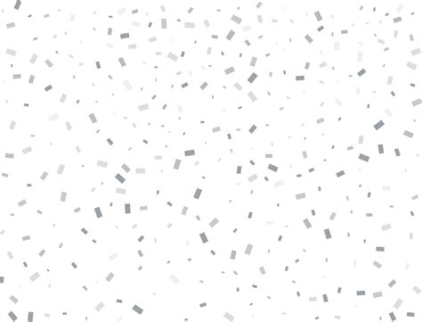 Holiday Rectangular Silver Confetti Png