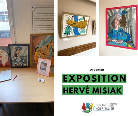 Exposition Herv Misiak Centre Hospitalier Fernand Leger Argentan