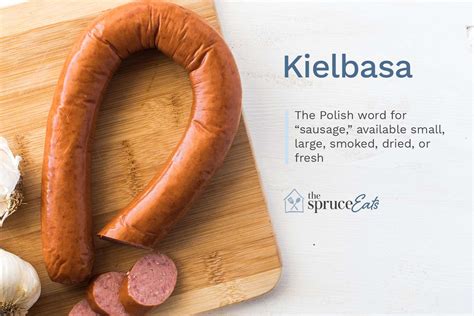 Polish Food Kielbasa