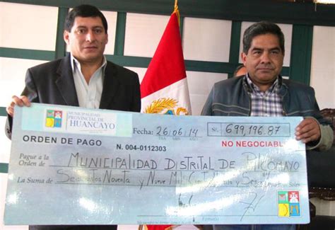 Transfieren M S De Cinco Millones Para Obras En Distritos Peru Correo