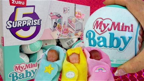 Surprise My Mini Baby Series Unboxing Full Box Mystery Capsule Zuru