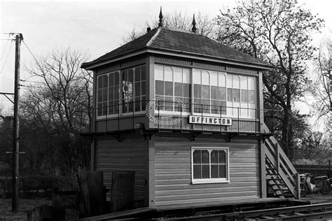 The Transport Library British Rail Signal Box At Langham Junction In