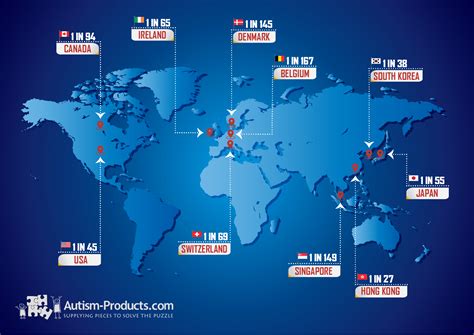 Autism Rates By Country Autism Products