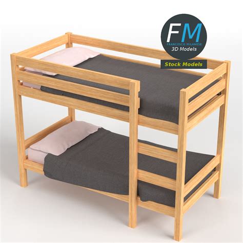 Bunk Bed By Francescomilanese85 3docean