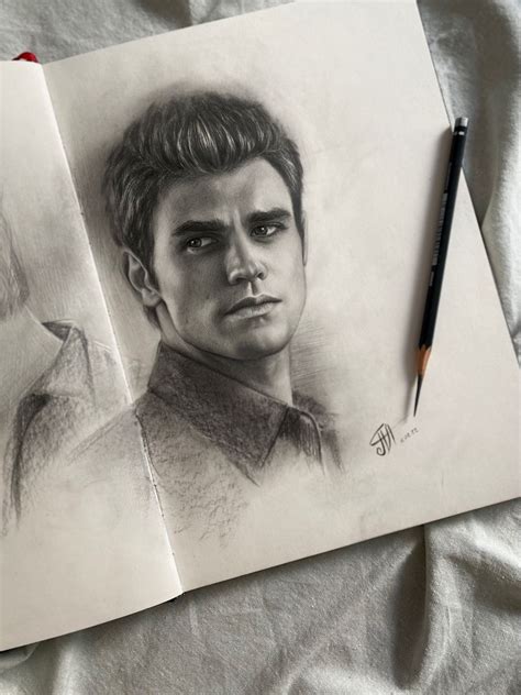 Stephan Salvatore In Portrait Tattoo Male Sketch Portrait