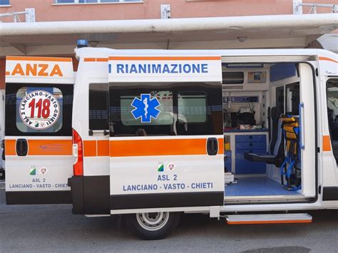 Incidente Sulla Statale 16 A Torino Di Sangro Ferito Lievemente Nel