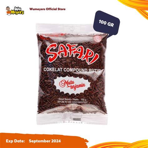 Jual Meses Coklat Safari Lagie 100 Gr Shopee Indonesia